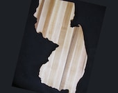 12'' Woodbob.com New Jersey State Shaped Cutting Board
