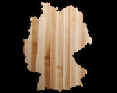 12'' Woodbob.com's Germany Shaped Cutting Board