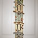 Fall/Harvest/Thanksgiving/Autumn Decor Sign Boutique Blocks /Autumn Decor Harvest Yellow & Brown AUTUMN Wall/Door Sign