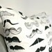 Who Doesn't Love a Mustache 18 X 18 Pillow Cover