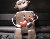 Valentines Day Robot   I give you my heart series