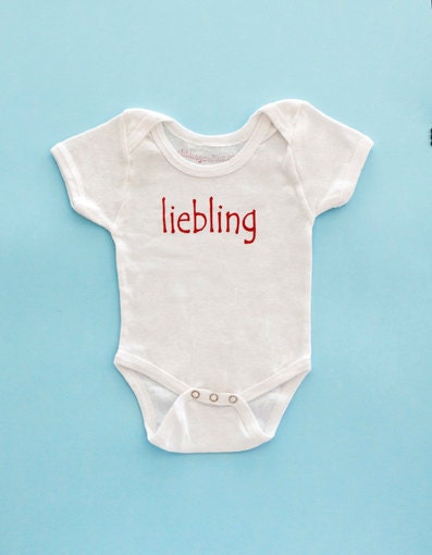 onesie liebling darling in  German