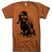 Mens Raccoon T Shirt tee - American Apparel TShirt - XS S M L XL and XXL (28 Color Options)