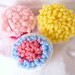 Bathroom and Kitchen Scrubbie Set - Family Scrubbles Set - Crochet Pot Scrubber - Exfoliating Poof - Soft Baby Bathroom Sponge