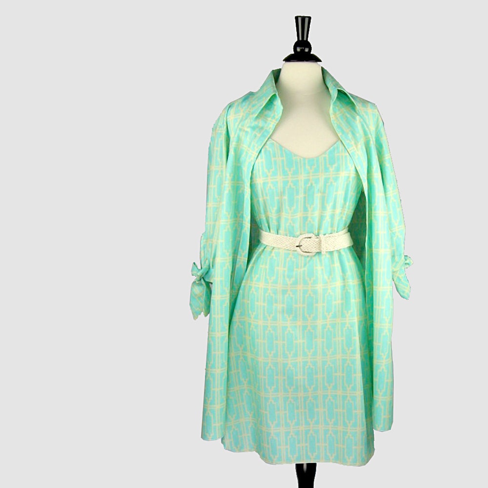 Mother of the Bride or Groom Aqua Dress Set