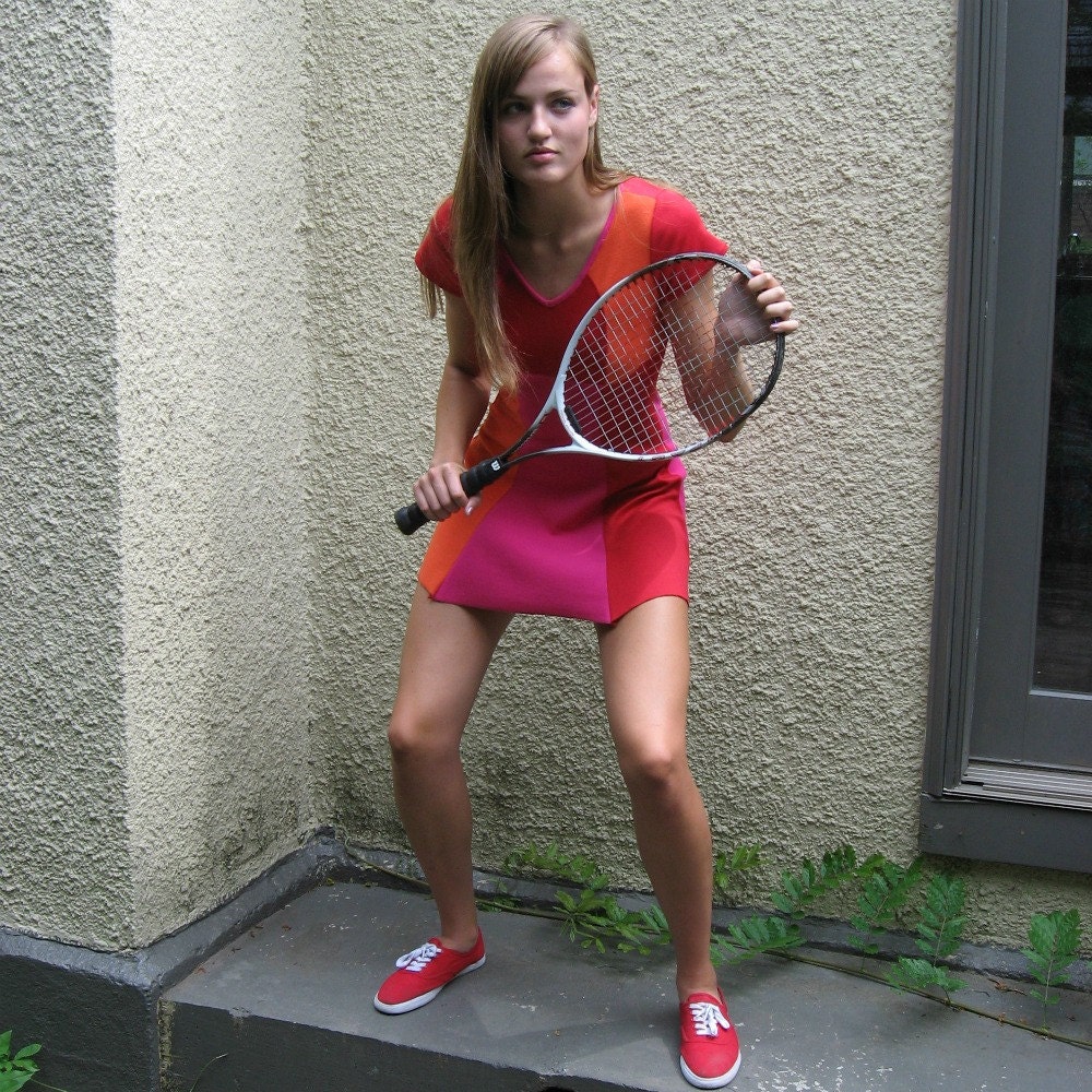 Sample Sale Colorblock Tennis Dress Size 4-6
