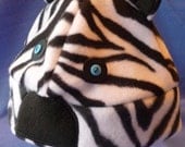Fleece Zebra Hat