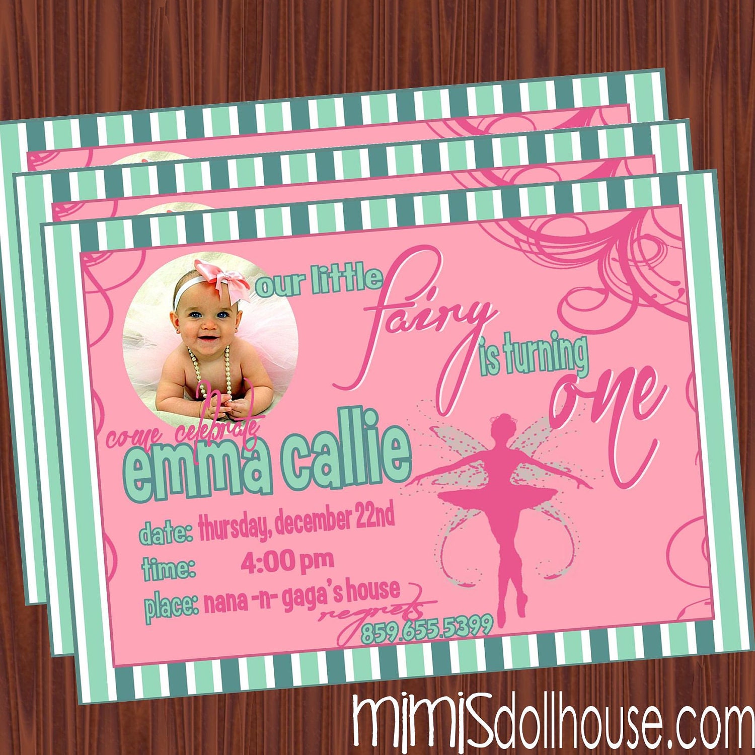 Fairy Invitation- Fairy Birthday Invitation PDF/JPEG Il_170x135