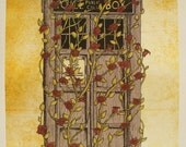 Doctor Who print - Rose - Dr Who Tardis inspired A3 art poster