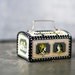 Vintage Tin Bank Toy with Key - Captain Flint Treasure Island
