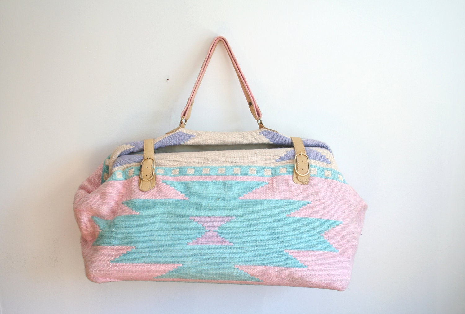 Vintage Southwestern Carpet Bag ON SALE