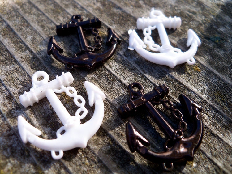 Plastic Anchor Charms
