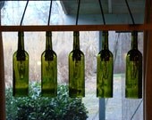 Wine Bottle Chandelier