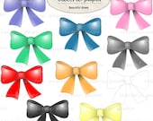 Beautiful Bows Clip Art