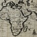 L901 - Retro Cotton Linen Fabric - Antique World Map - 145cm x 71cm