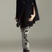 coat/ cape/cashmere coat / black coat/ cape SALE FM075