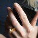 KINETIC - Yellow gold faceted modern geometric 3D printed chunky ring