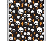 Lightning Skull Pattern iPad 2 Skin