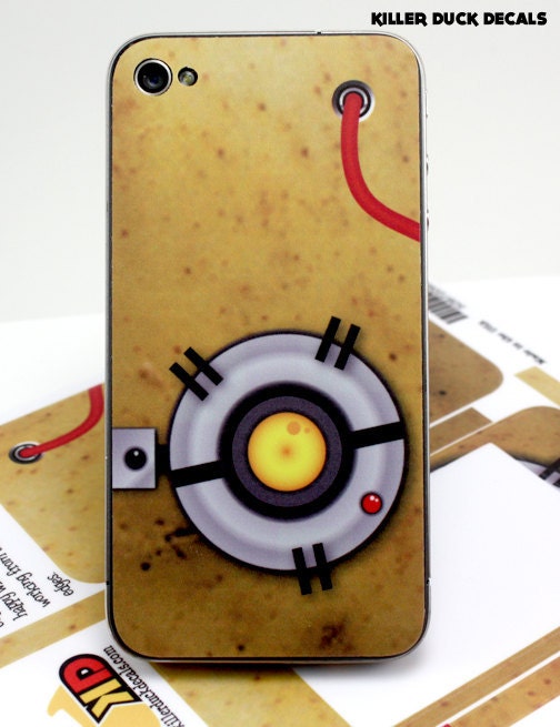 Glados iPhone 4s Decal Skin