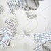 Photo Flutter no.3 - fine art print of paper book sculpture, typography, French decor, metal, wire art, paper art, wall art, 5x7