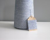 25 Yards of Dark Blue and White Baker's Twine