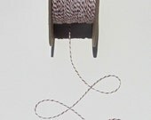 200 Yard Spool of Dark Brown and White Baker's Twine