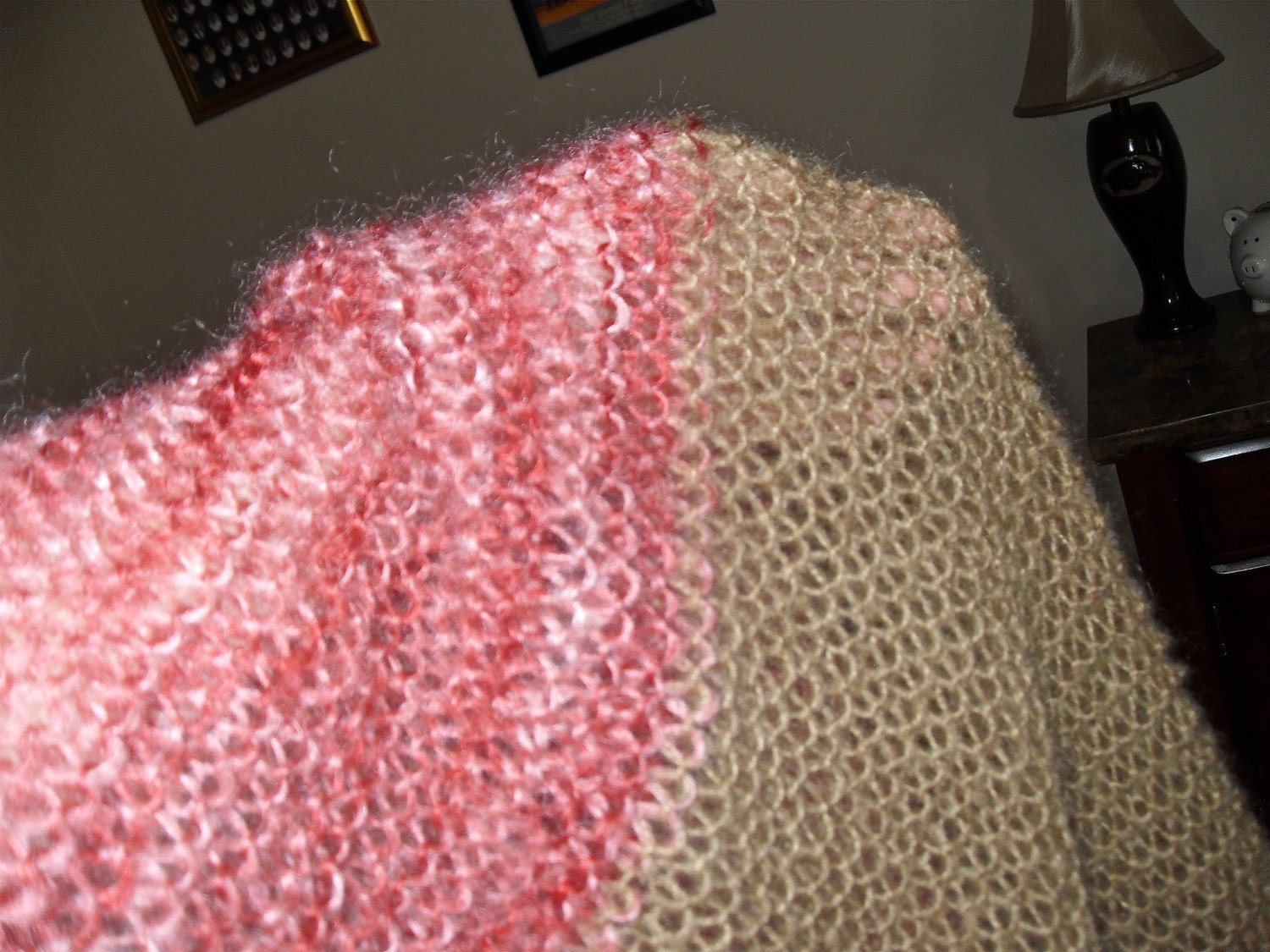 Mohair Throw Blanket