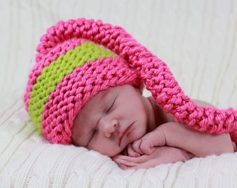 Newborn Twirly Whirly Beanie