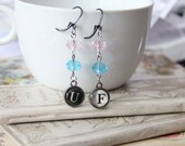 Typewriter Key Cheeky Letters Tech Geek Girl Earrings
