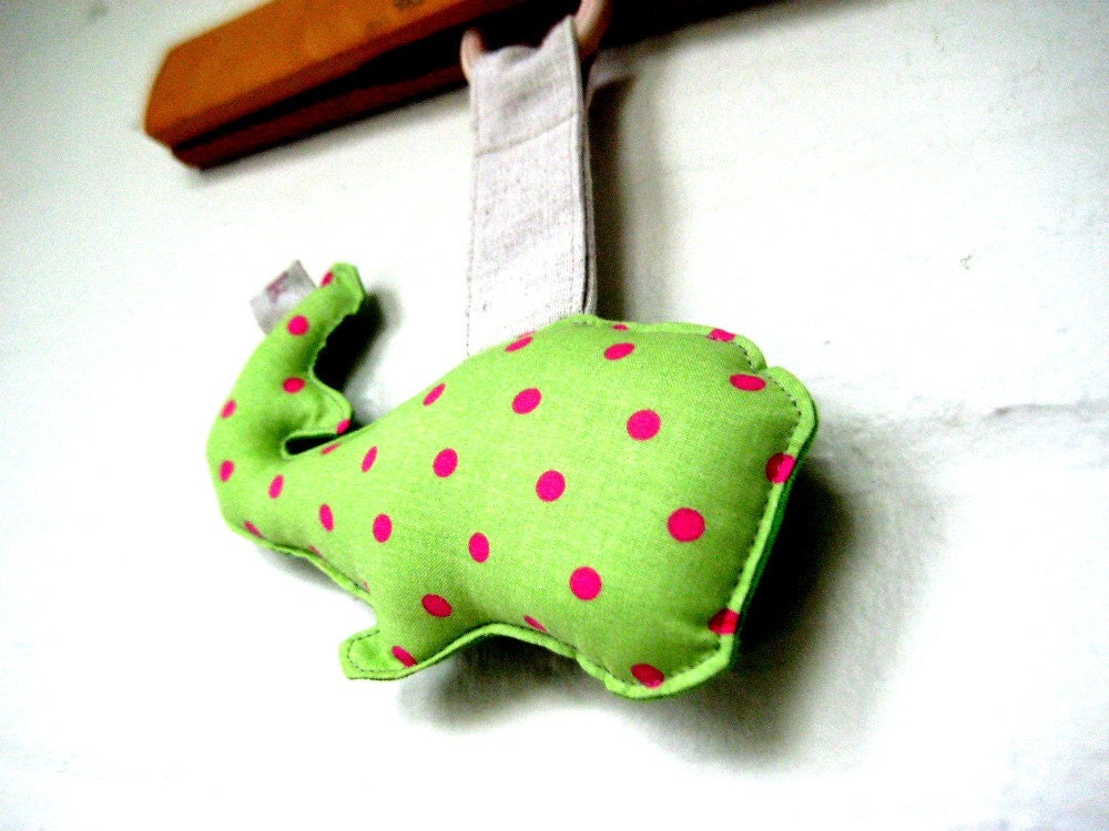 baby teether - plush whale - kyandkin