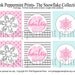The Winter Wonderland Collection- Party Printables 3 inch Party Tags