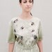 BUG ME. Conimatta Finds. Handpainted silk dress. Ready to ship.