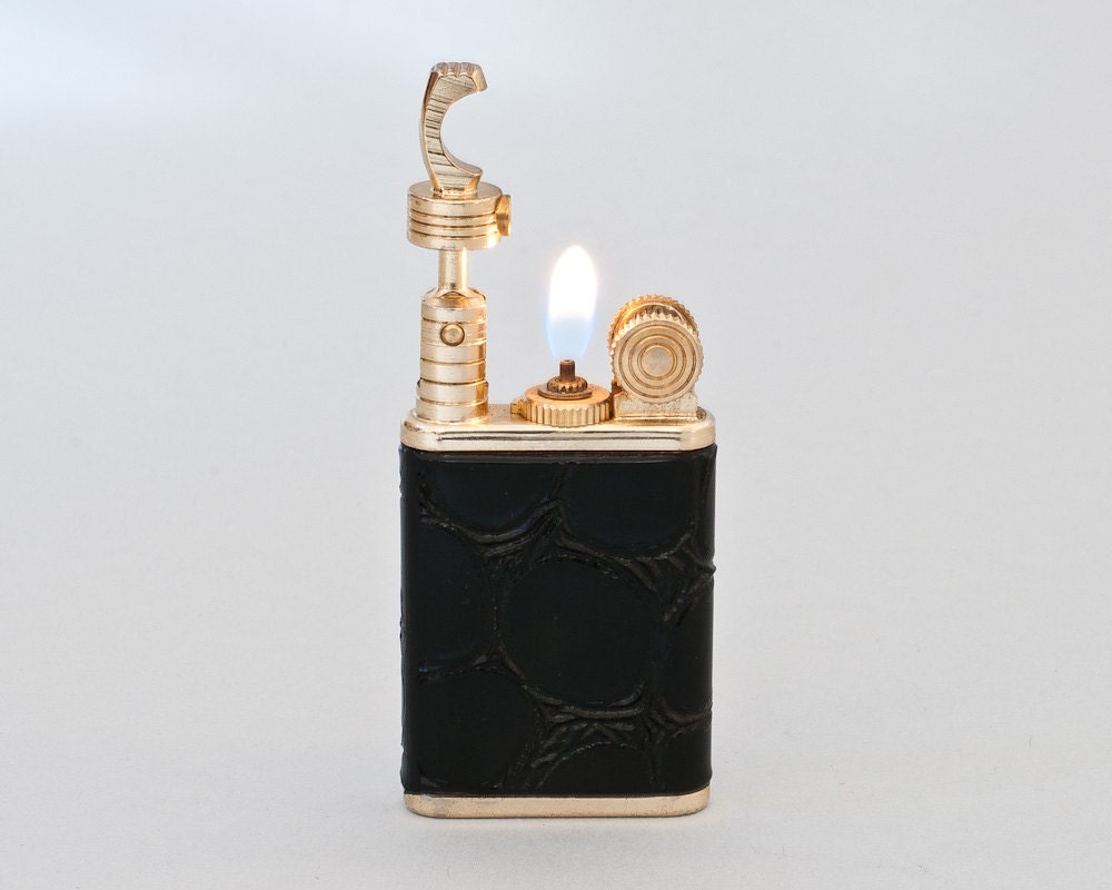 Vintage Colibri Lift Arm Butane Pocket Lighter NOS