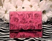 ChicbyBeth Red Roses "I Love You" Cards (Set of 12)