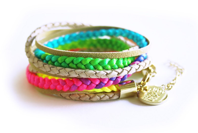 NEON LEATHER BEIGE