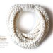 HIPPIE LOVE happy & warm (wool-white)