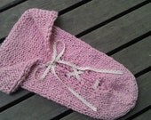 Organic Baby Cocoon - Lace Up - Free Domestic Shipping