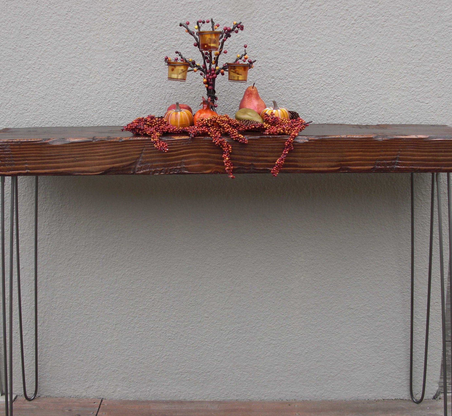 Modern Minimalist Entry Hall Foyer Table - Display Table - Jewlery Table - Console Table - Wood Table