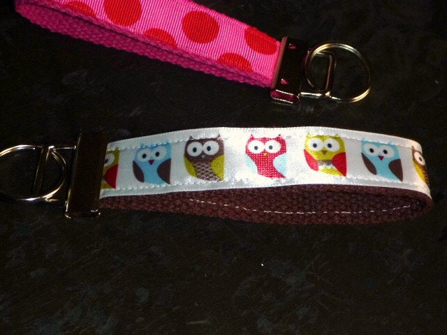 Owls Key Fob Key Chain