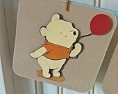 Vintage  Baby Winnie The Pooh Baby shower banner