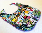 Japanese Anime Harajuku Purple Bib