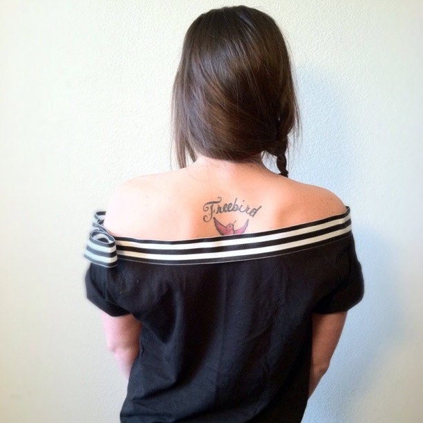 Striped Off Shoulder Tshirt, (women, teen girls) FREE SHIPPING