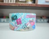 Translucent Wide Sticker Tape - Holiday in Paris - 27 yards