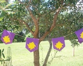 Rapunzel Sun themed Felt party Banner