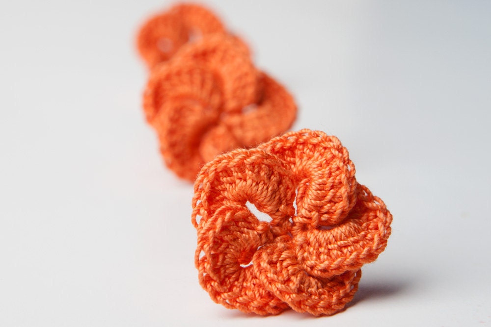 Crochet Pattern Hibiscus Flower PDF Instant Download