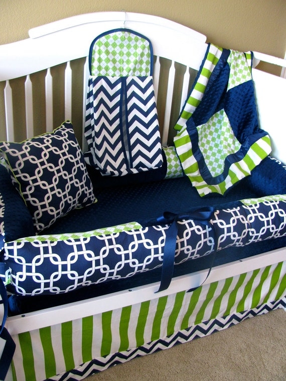 Thane Custom Baby Bedding Crib Set 6 pc set