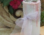 Clara Magia. Enchanted Witchery Candle Transcending Magic ,Positive Charge, Magick Divine, 3x6 Witch Candle