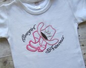 Embroidered T-shirt - "Cowgirl Princess" Cowgirl Shirt - Birthday Shirt