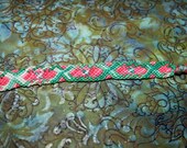 Large X Pattern Bracelet