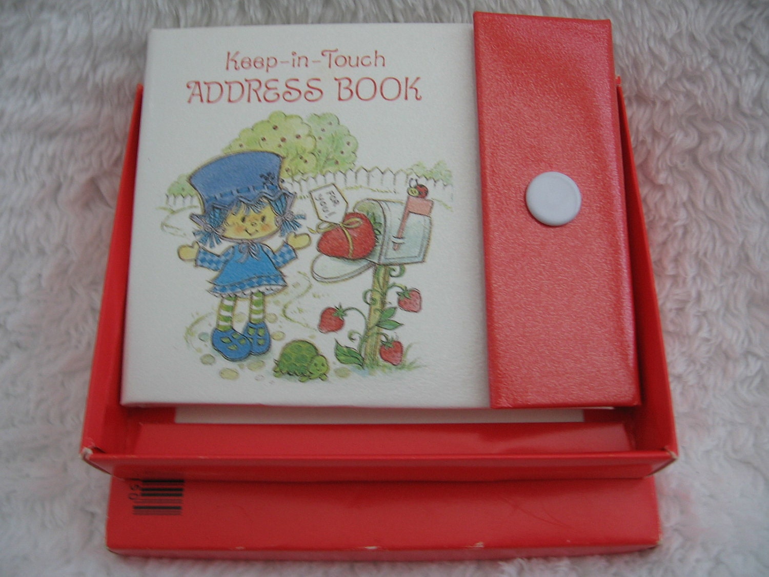 SALE Strawberry Shortcake Address Book with Original Box- American Greetings 80's